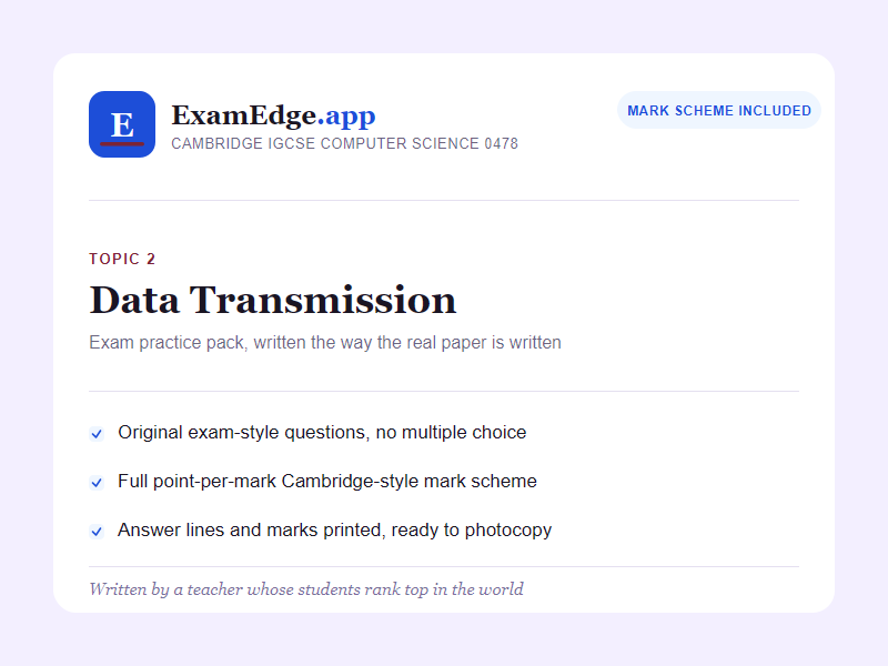 Topic 2 — Data Transmission preview